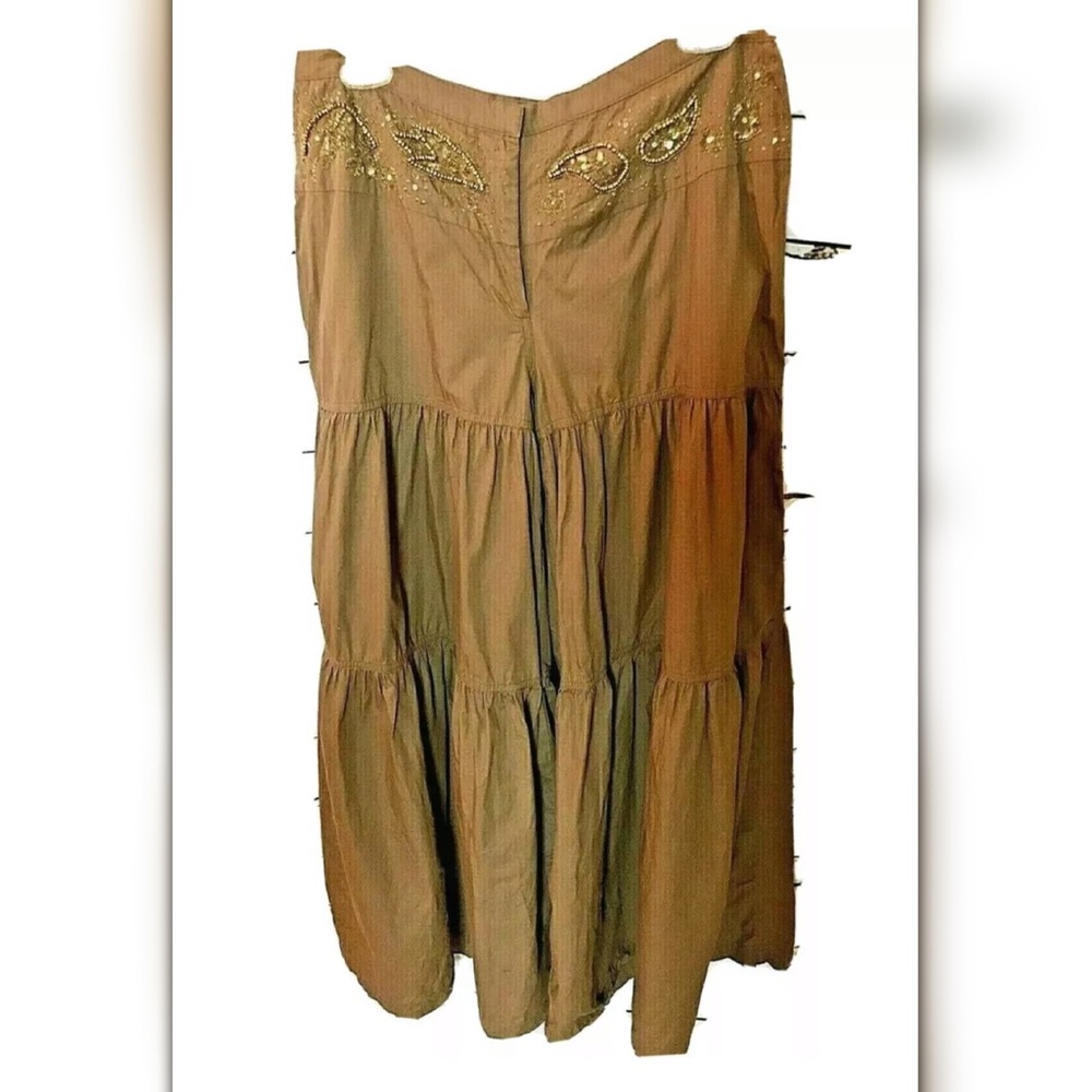 Wide Leg Palazzo Pants western wear sz 10 - Picture 4 of 7
